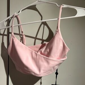 White Fox Energy Surge Sports Bra Ballet Pink